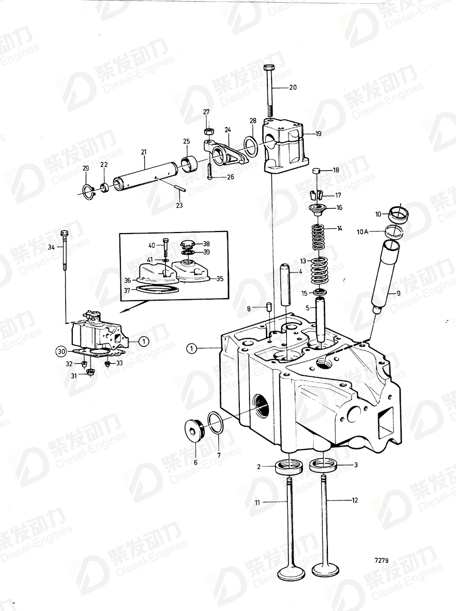 Volvo 470247 Sleeve 470247 Engine spare parts-Generator engine parts Mall